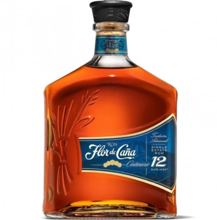 Ron De Nicaragua Centenario FLOR DE CAÑA 12 Años 70cl