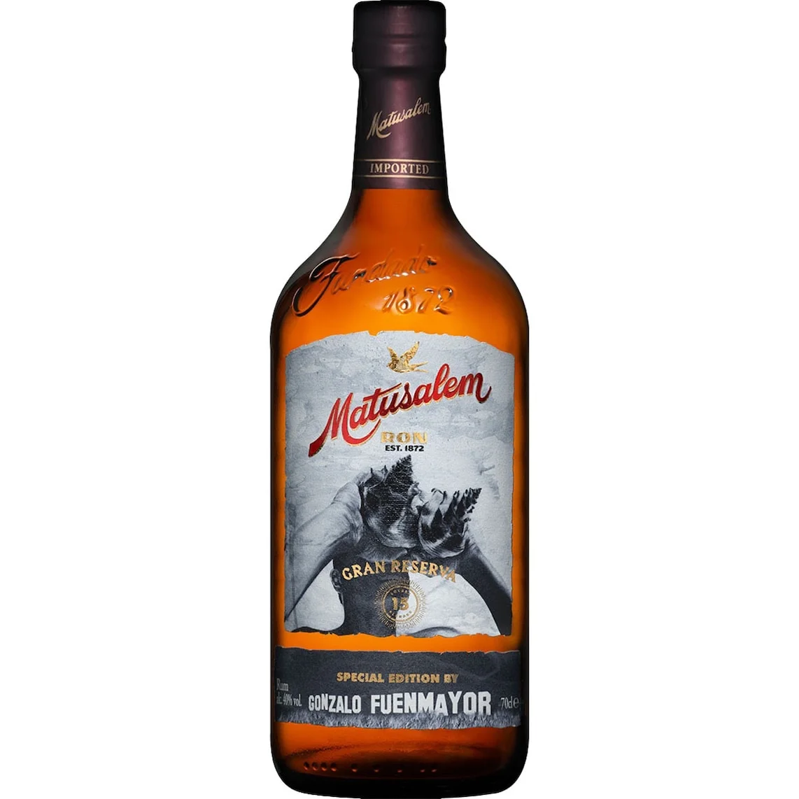 Ron Dominicano Gran Reserva MATUSALEM 15 Años 70cl - Imagen 2